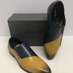 Emilio Franco shoes Italian leather point toe